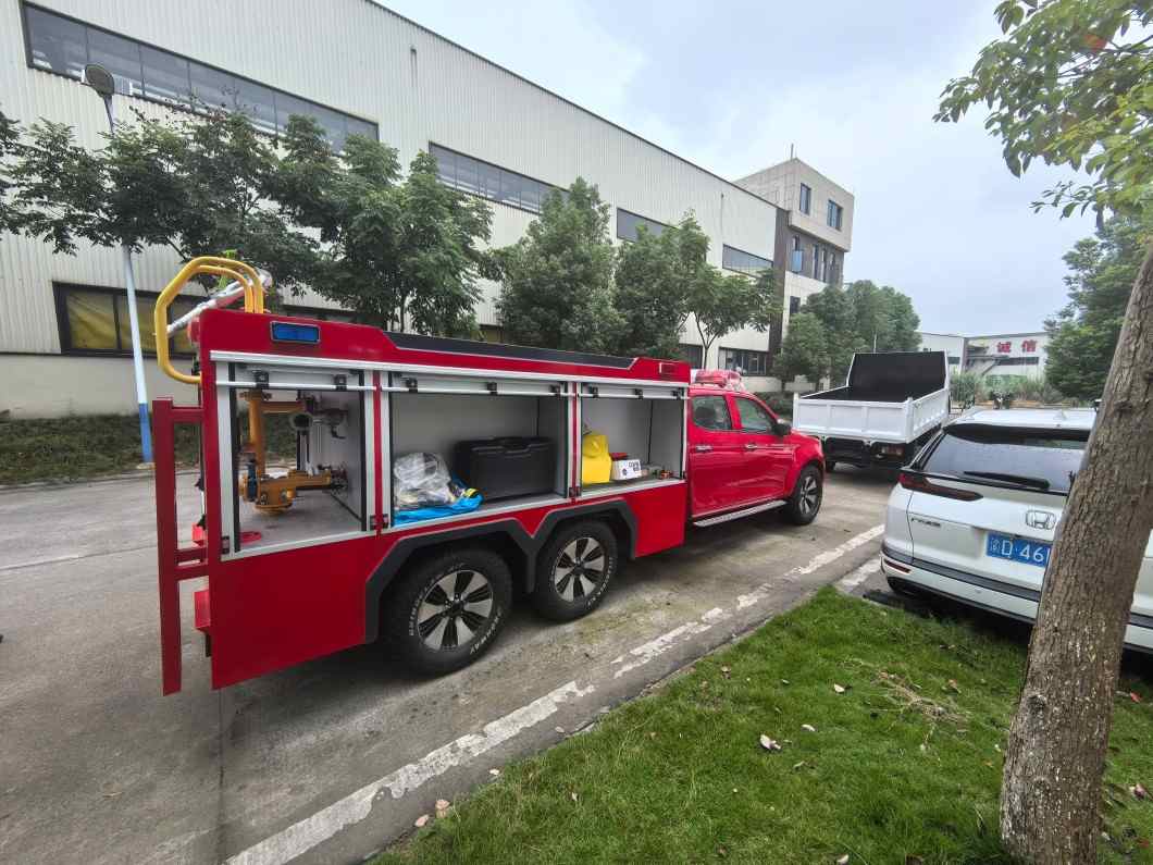 Qingling Isuzu 6x6 Off-Road Foam Fire Truck Released for Global Export