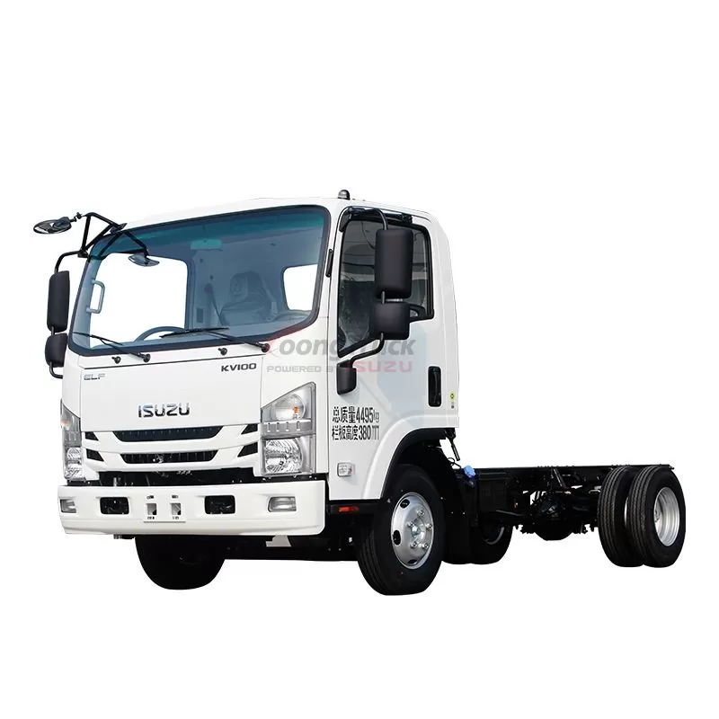 Isuzu 120HP 4×2 Light Truck Chassis for 3-6 Ton Loads