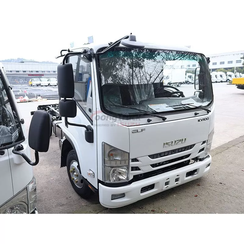 Isuzu 120HP 4×2 Light Truck Chassis for 3-6 Ton Loads
