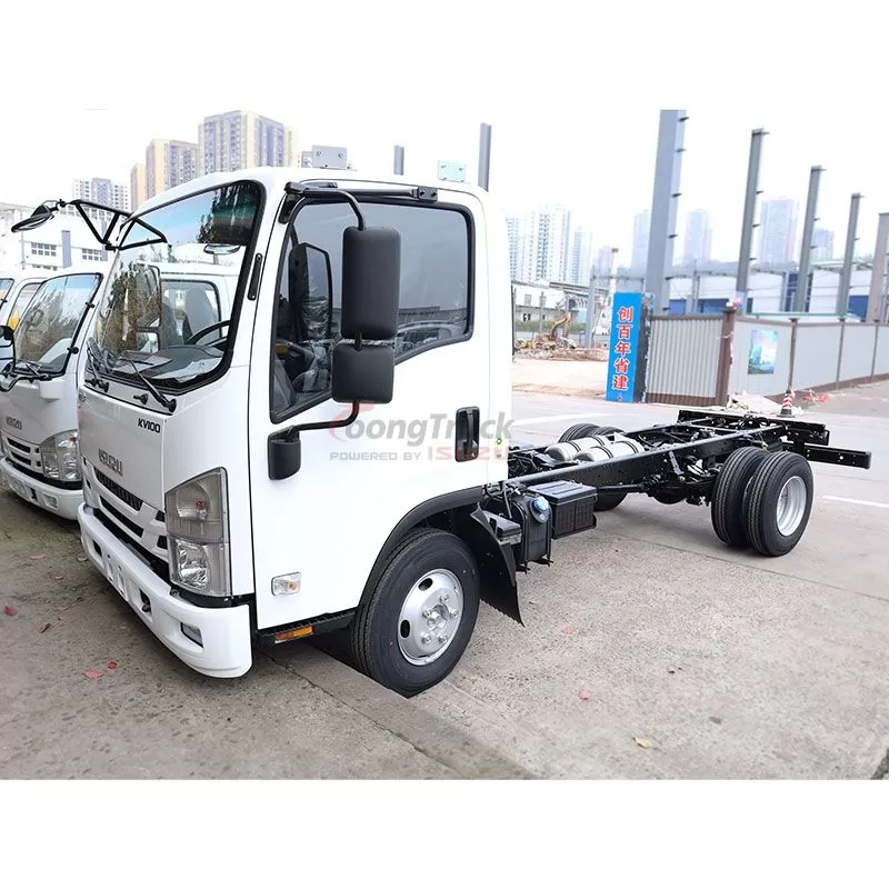Isuzu 120HP 4×2 Light Truck Chassis for 3-6 Ton Loads