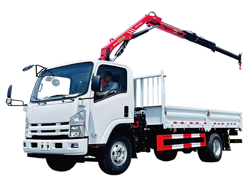 Isuzu Truck With Crane