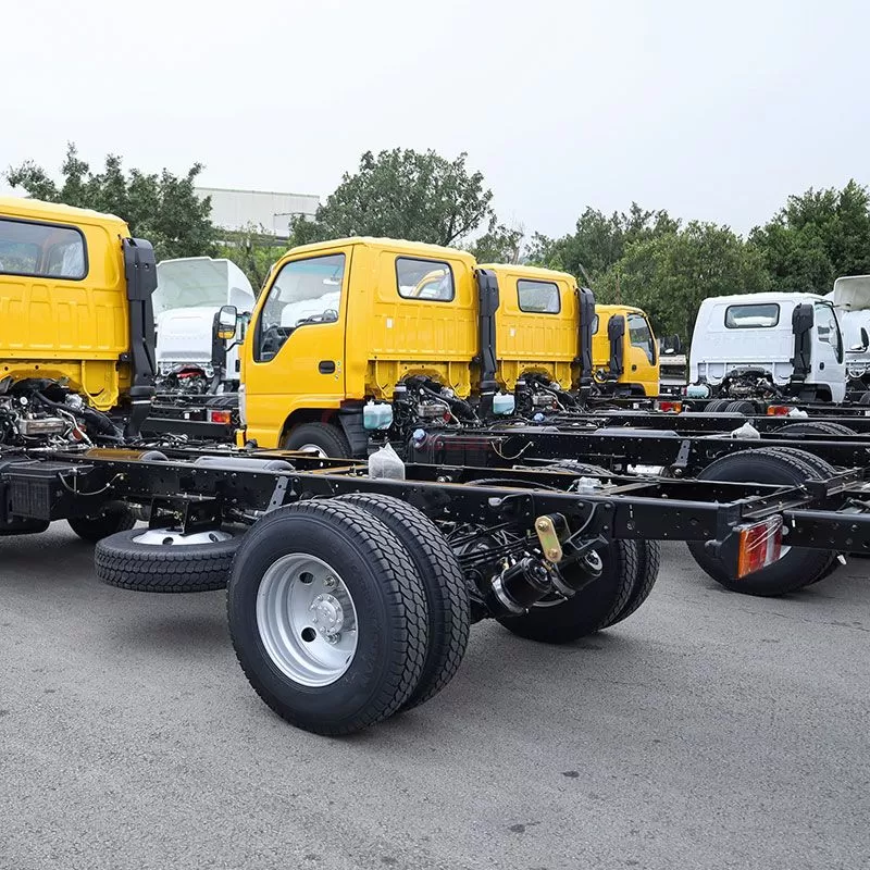 Best Selling New Light Commercial Vehicle Beautiful Quality Cabin Chassis Diesel Fuel 4x2 Drive Wheel Left Steering