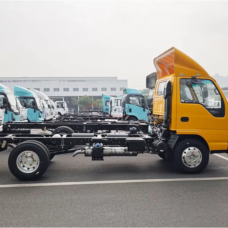 Best Selling New Light Commercial Vehicle Top Quality Cabin Chassis Diesel Fuel 4x2 Drive Wheel Left Steering