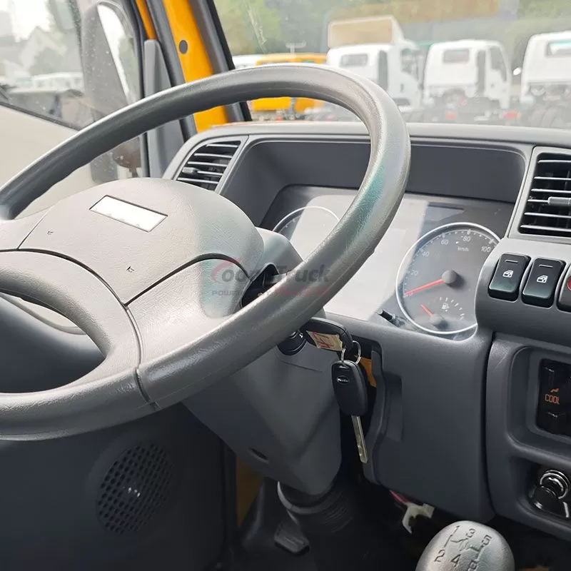 Best Selling New Light Commercial Vehicle Top Quality Cabin Chassis Diesel Fuel 4x2 Drive Wheel Left Steering