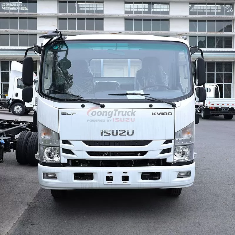 New Isuzu KV100 Flatbed Truck | 88kW Power | High-Strength Chassis | Fuel-Efficient | Commercial