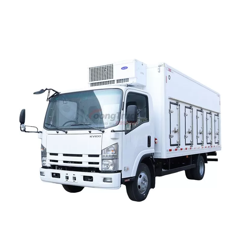 Isuzu KV100 Ice Cream Refrigerated Truck: Trusted Brand, Powerful Performance for Freshness on the Go