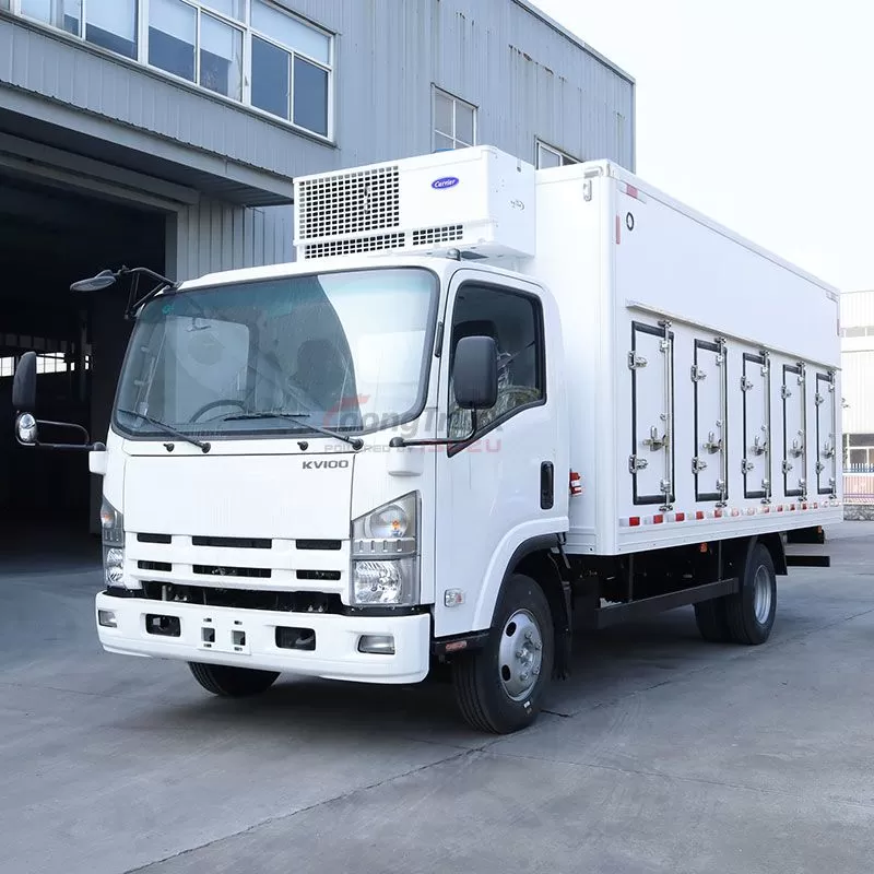 Isuzu KV100 Ice Cream Refrigerated Truck: Trusted Brand, Powerful Performance for Freshness on the Go