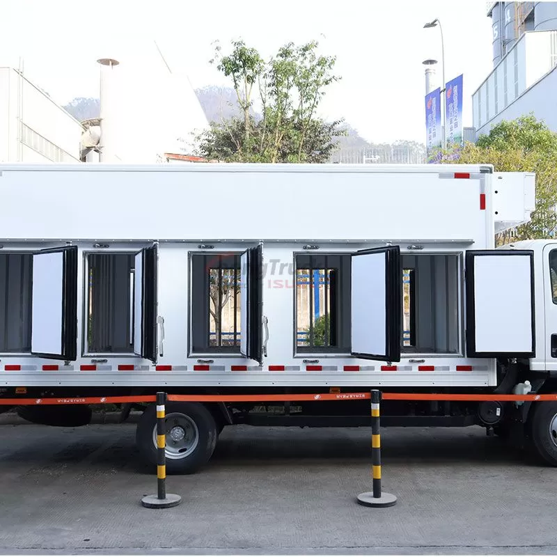 Isuzu KV100 Ice Cream Refrigerated Truck: Trusted Brand, Powerful Performance for Freshness on the Go