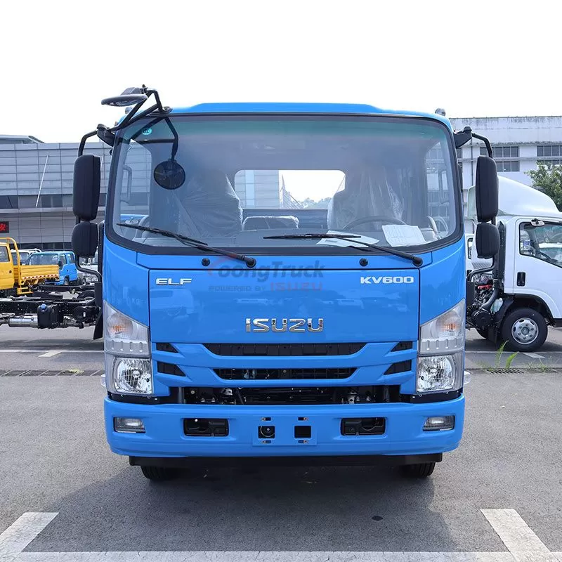 Durable & Efficient: Isuzu KV600 Chassis with 4KH1 Engine for Urban Logistics & Special Vehicles