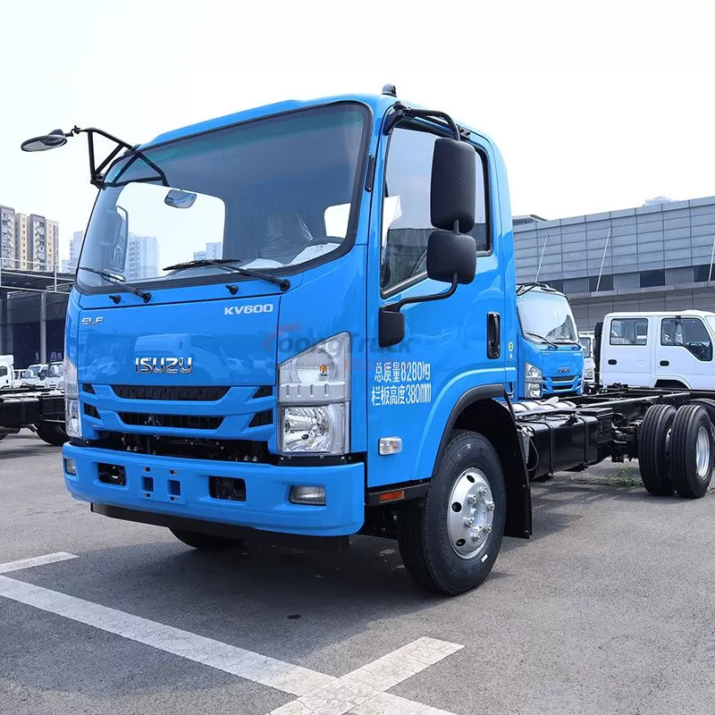 Durable & Efficient: Isuzu KV600 Chassis with 4KH1 Engine for Urban Logistics & Special Vehicles
