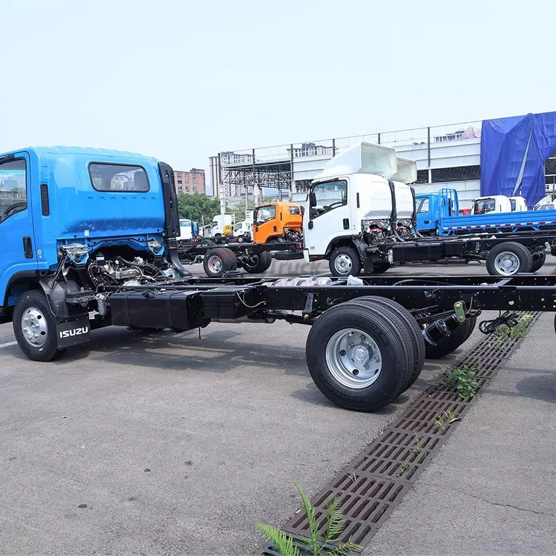 Durable & Efficient: Isuzu KV600 Chassis with 4KH1 Engine for Urban Logistics & Special Vehicles