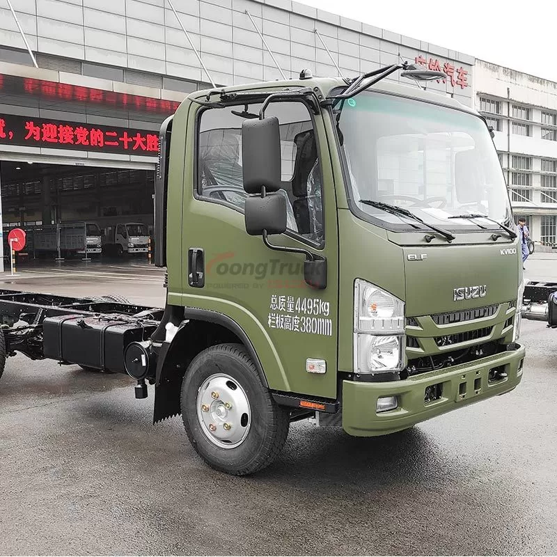 Isuzu KV100 Light Duty Truck – Euro 6 Compliant, 4.5T Payload, and Fuel-Efficient for Urban Logistics
