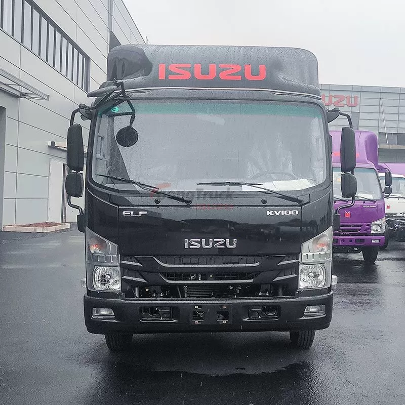 Isuzu KV100 Chassis: Reliable Core for Commercial Modifications, Built for High Load Capacity