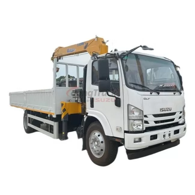 Isuzu KV100 Straight-Arm Crane Truck: High-Efficiency Lifting Solution for Logistics & Construction