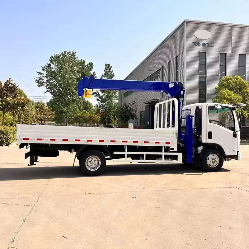 Isuzu KV100 Straight-Arm Crane Truck: High-Efficiency Lifting Solution for Logistics & Construction