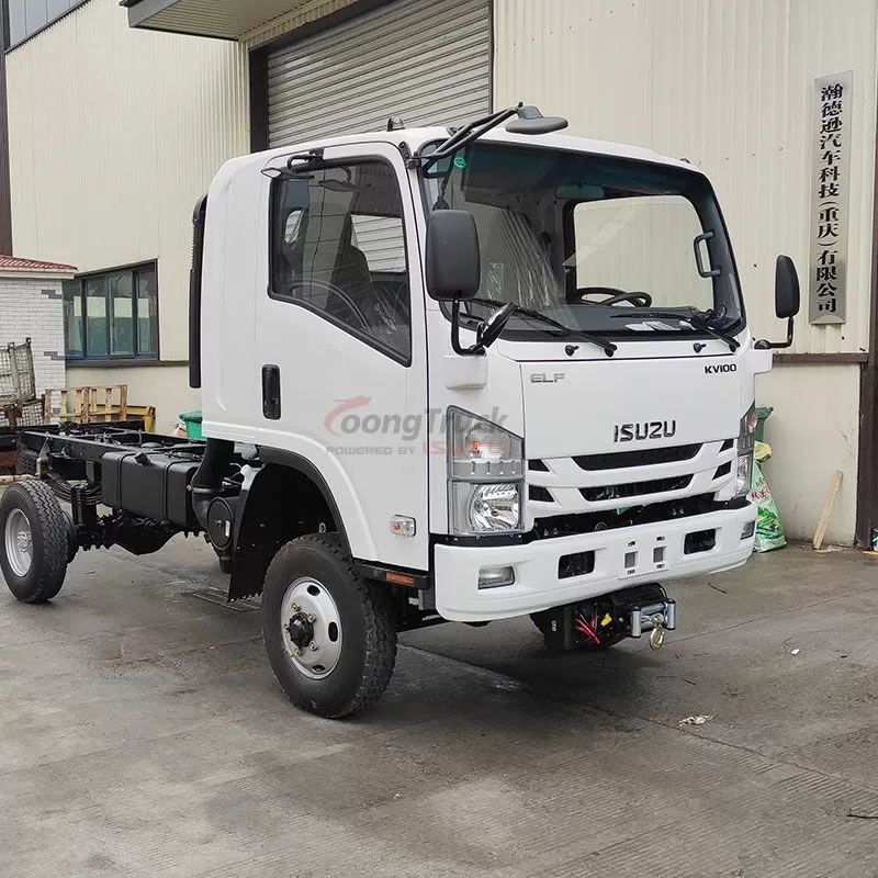 Isuzu KV100 4x4 Truck with Integrated Winch – Built for Rugged Terrain & Heavy-Duty Tasks