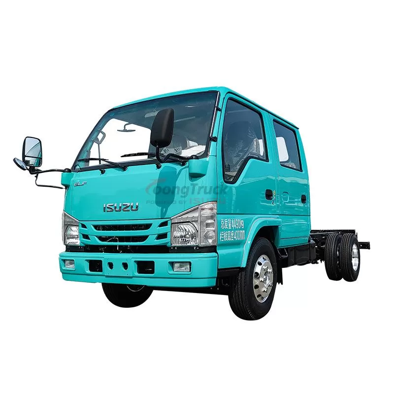 Multi-Purpose Isuzu 100P Double Cab Chassis for Municipal Work & Urban Delivery