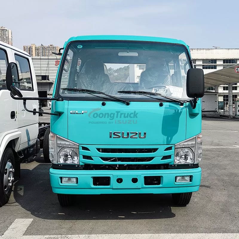 Multi-Purpose Isuzu 100P Double Cab Chassis for Municipal Work & Urban Delivery