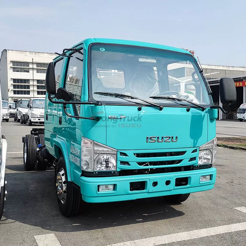 Multi-Purpose Isuzu 100P Double Cab Chassis for Municipal Work & Urban Delivery