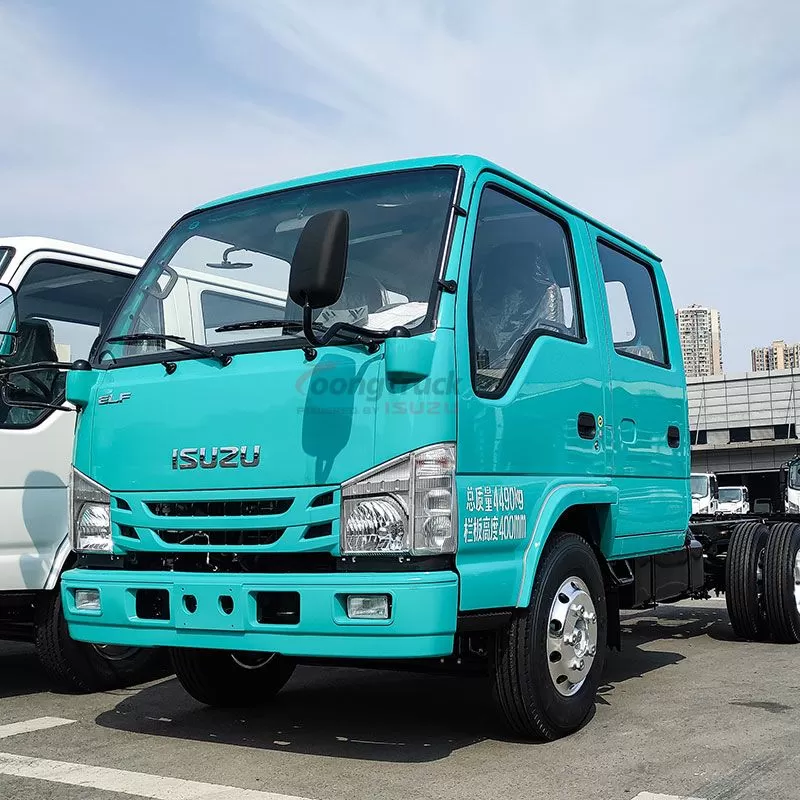 Multi-Purpose Isuzu 100P Double Cab Chassis for Municipal Work & Urban Delivery