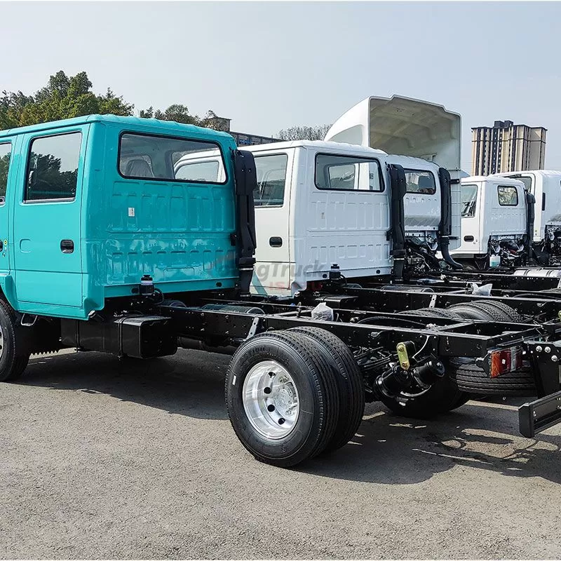 Multi-Purpose Isuzu 100P Double Cab Chassis for Municipal Work & Urban Delivery