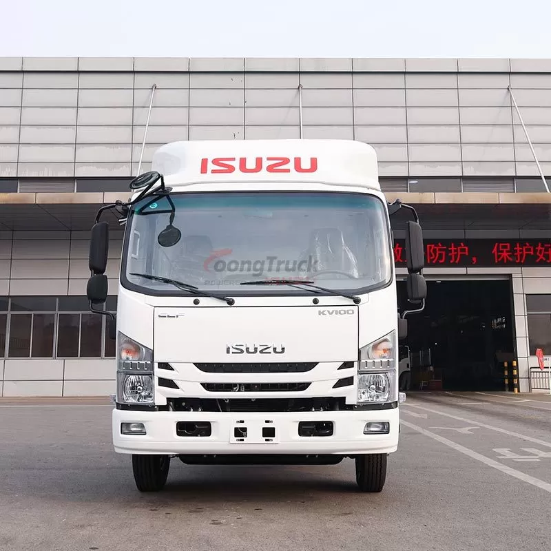 ISUZU NKR KV100 Light Commercial Vehicle Chassis Truck Diesel Fuel 4x2 Drive Wheel Left Steering
