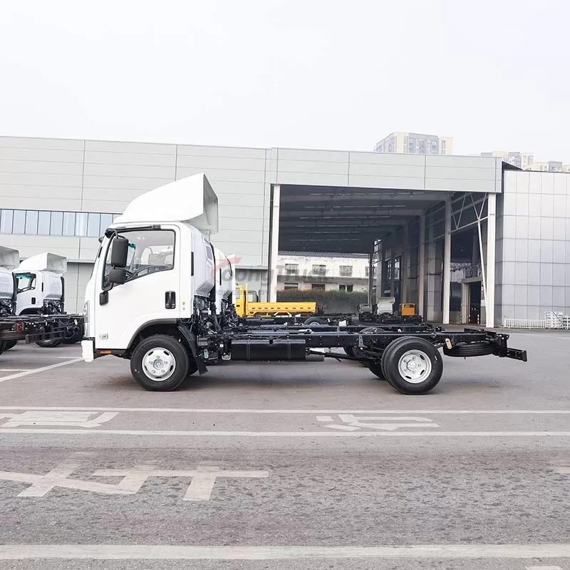 ISUZU NKR KV100 Light Commercial Vehicle Chassis Truck Diesel Fuel 4x2 Drive Wheel Left Steering