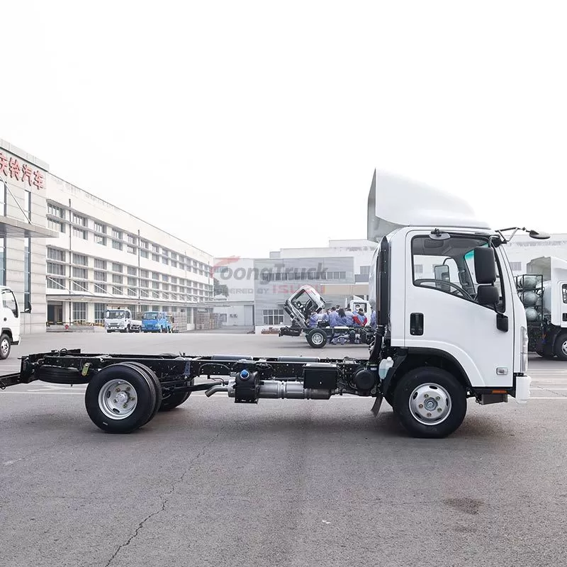 ISUZU NKR KV100 Light Commercial Vehicle Chassis Truck Diesel Fuel 4x2 Drive Wheel Left Steering