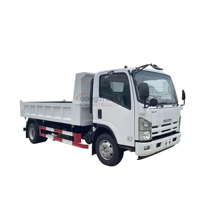 Isuzu KV100 NKR dump truck for transporting cement and river sand
