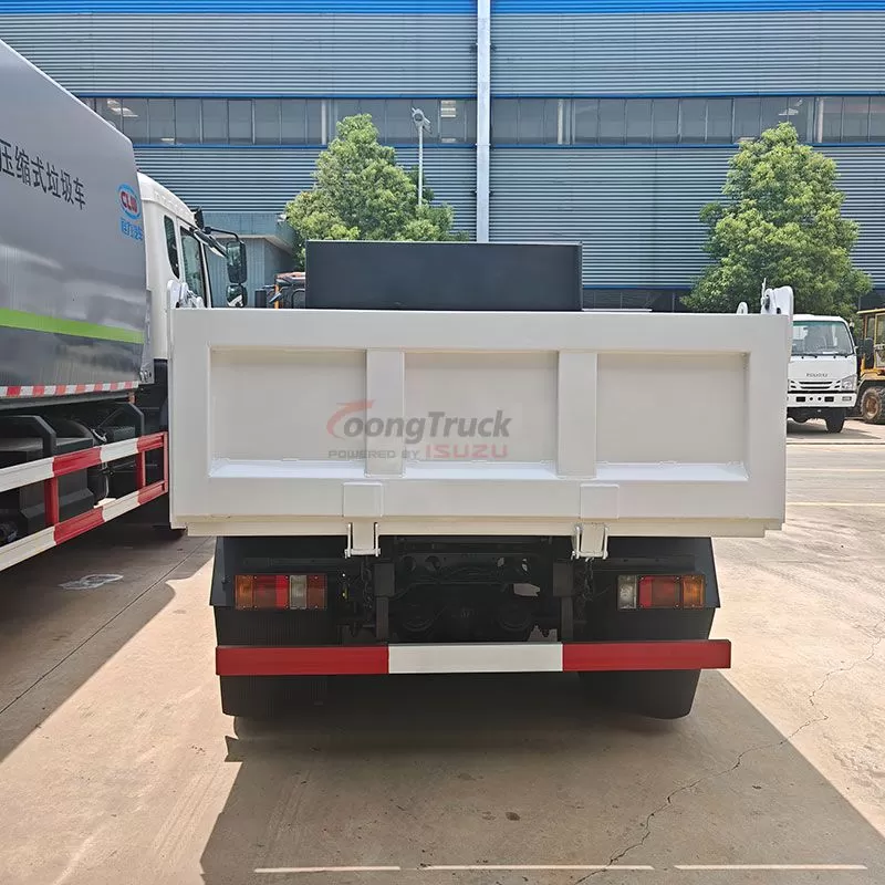 Isuzu KV100 NKR dump truck for transporting cement and river sand