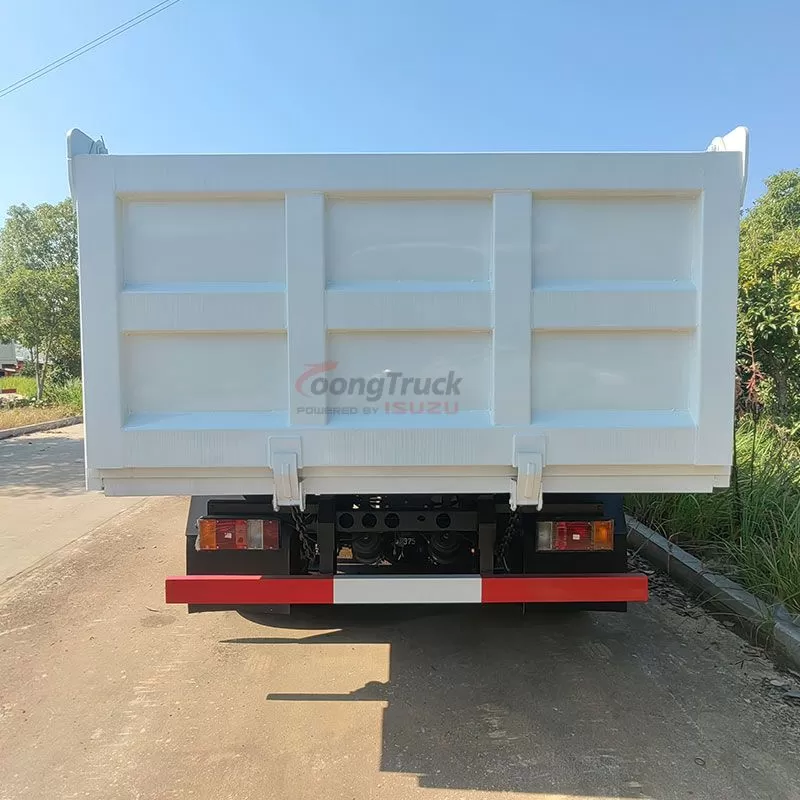 Isuzu KV100 NKR dump truck for transporting cement and river sand