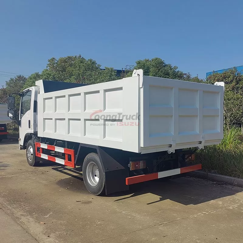 Isuzu KV100 NKR dump truck for transporting cement and river sand