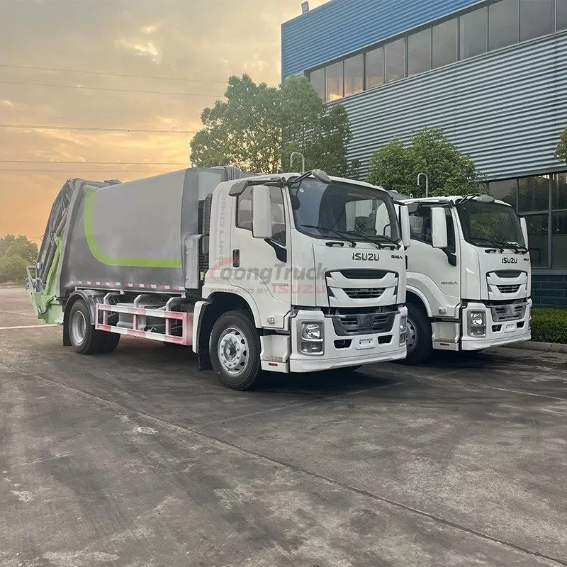 ISUZU Heavy Truck Vc66 Giga Compressed Garbage Truck