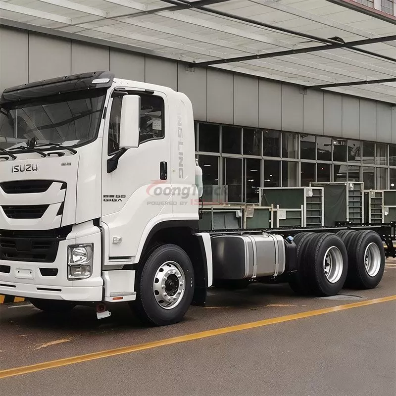 Qingling ISUZU GIGA F series Fvz Model 6x4 8x4 Truck chassis