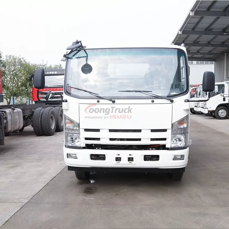 China Qingling ISUZU NPR Dump Truck Tipper 205HP