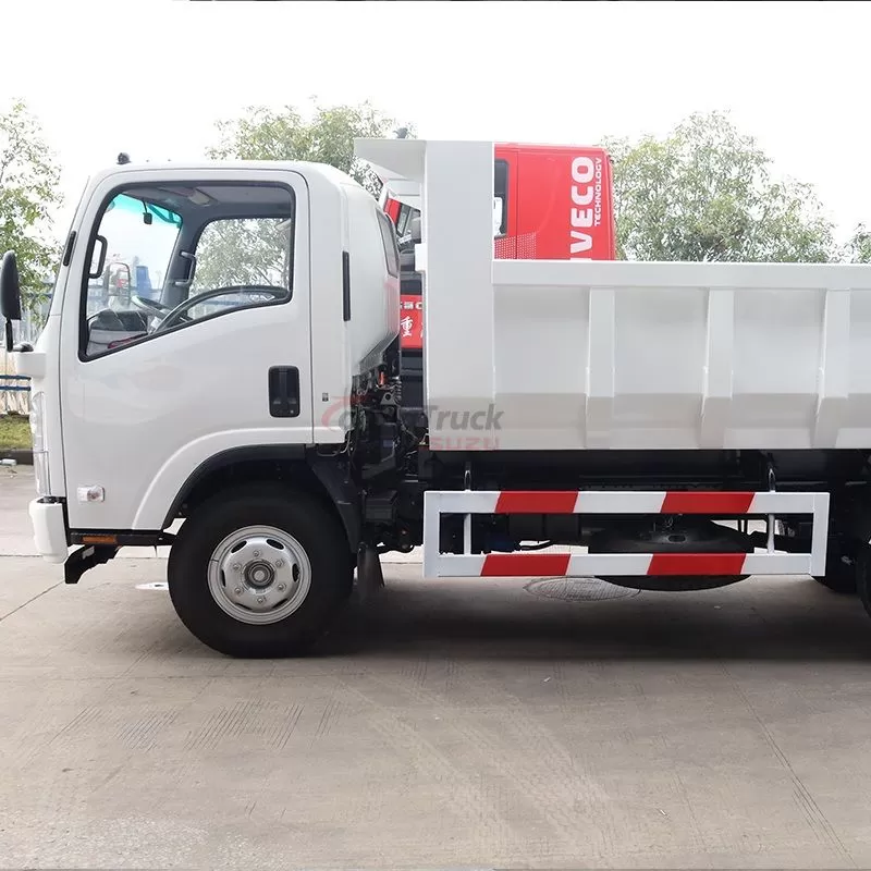 China Qingling ISUZU NPR Dump Truck Tipper 205HP