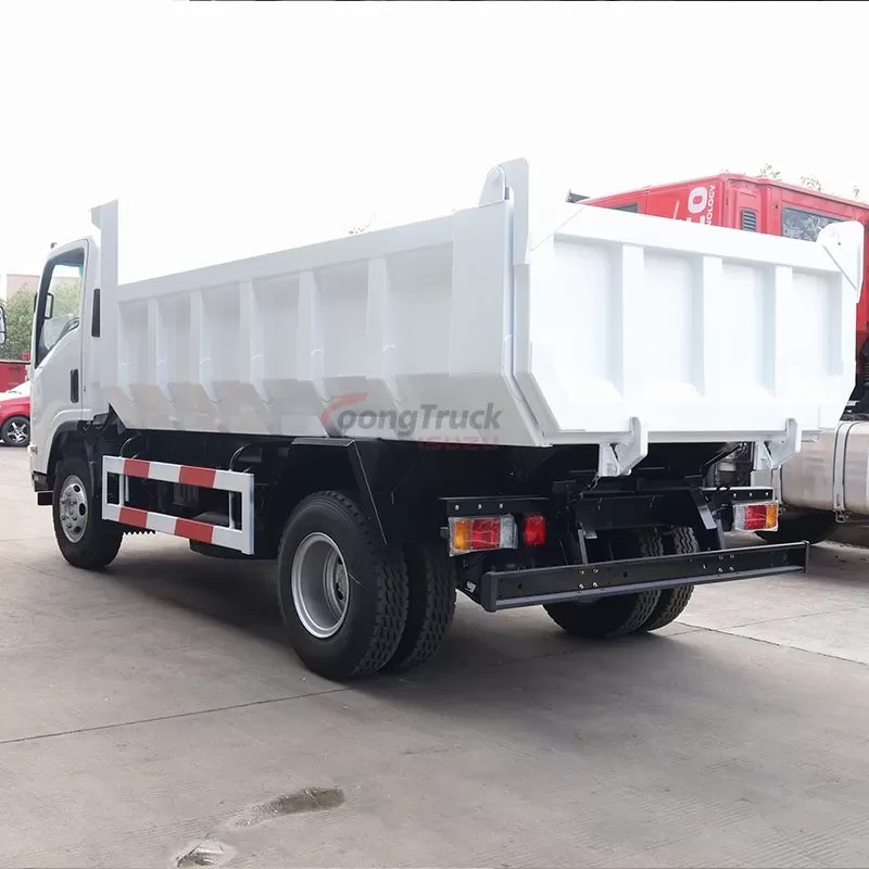 China Qingling ISUZU NPR Dump Truck Tipper 205HP