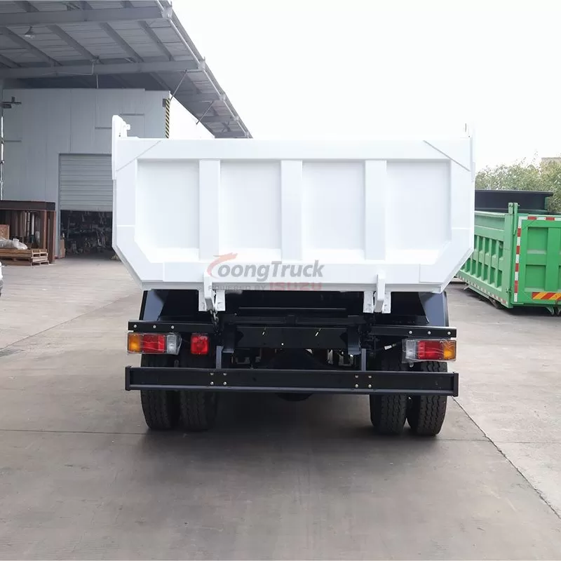 China Qingling ISUZU NPR Dump Truck Tipper 205HP