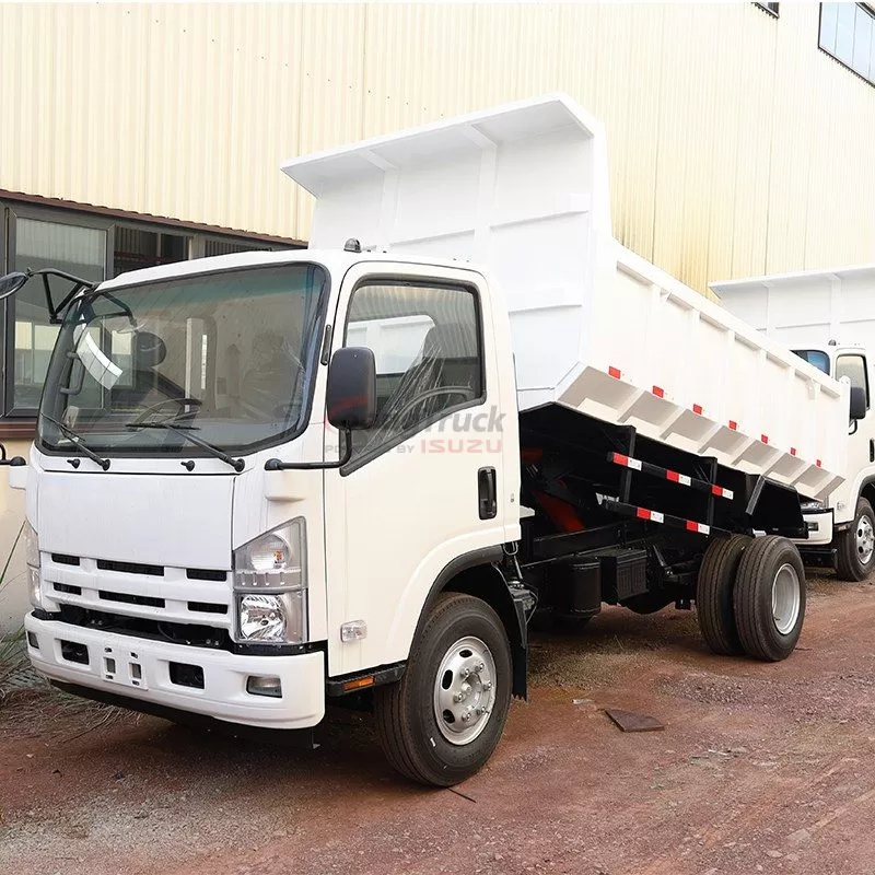 China Qingling ISUZU NPR Dump Truck Tipper 205HP