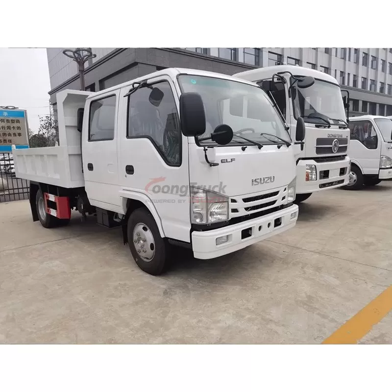 Qingling ISUZU 100P NKR ELF Tipper Dumper Truck 120HP