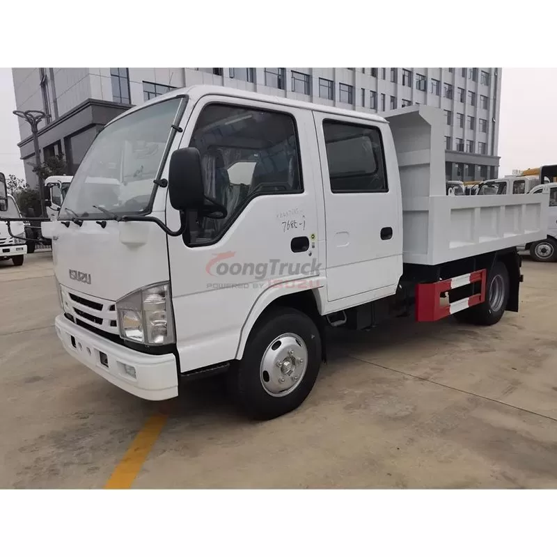 Qingling ISUZU 100P NKR ELF Tipper Dumper Truck 120HP