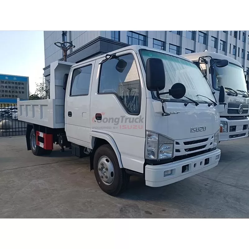 Qingling ISUZU 100P NKR ELF Tipper Dumper Truck 120HP