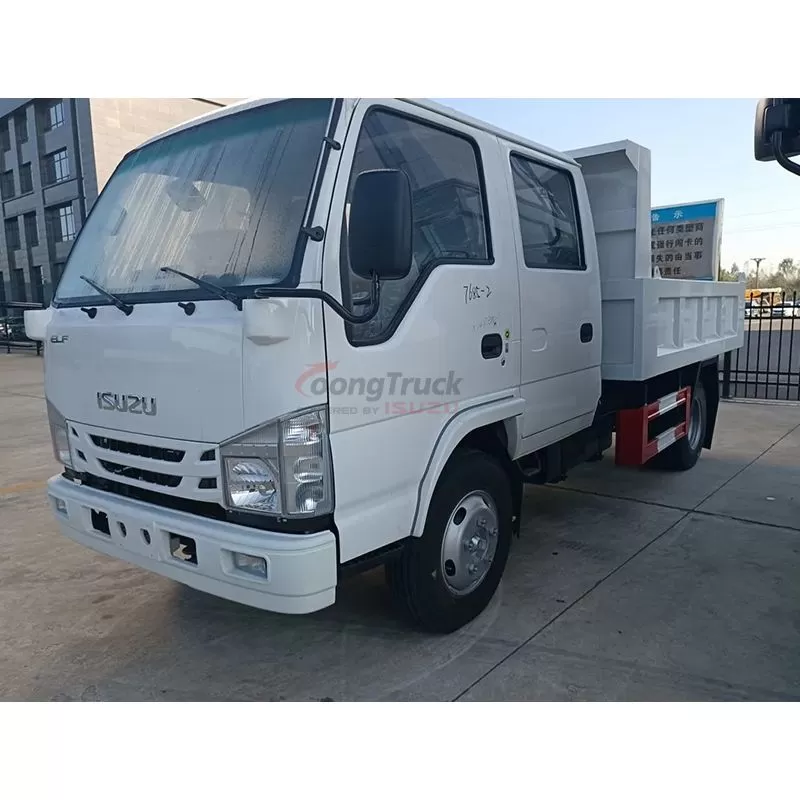 Qingling ISUZU 100P NKR ELF Tipper Dumper Truck 120HP