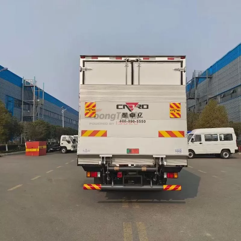 China Qingling ISUZU 7T freezer NPR Truck ThermoKing Carrier optional