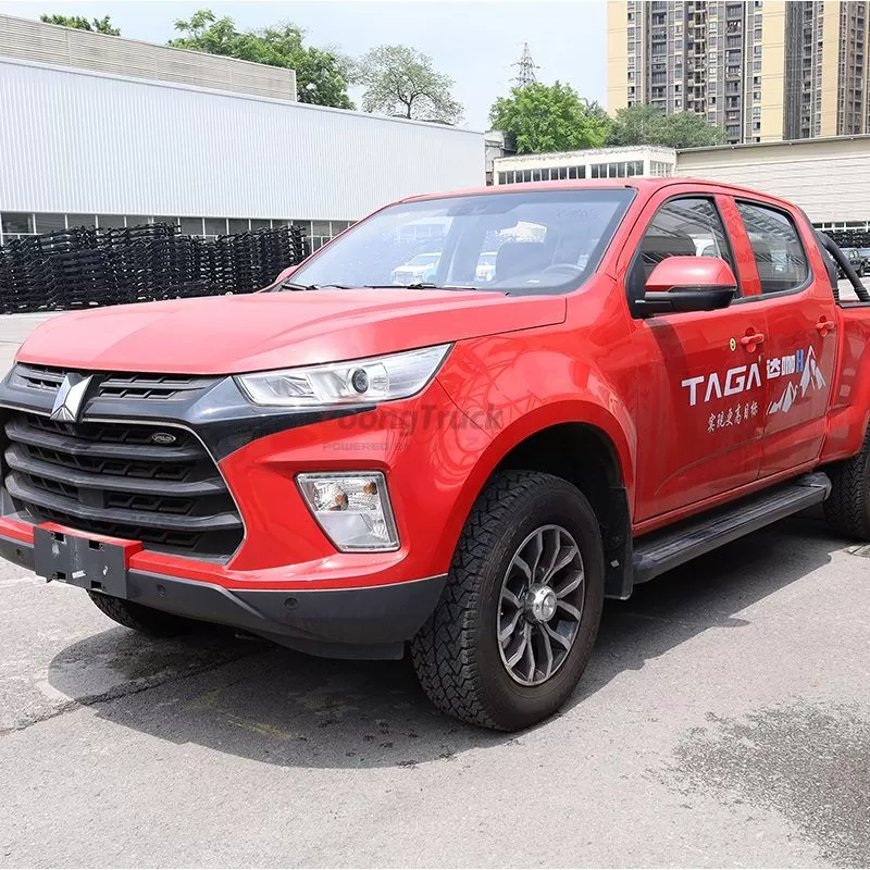 Qingling ISUZU TAGA H RED Color pickup 4x2 4x4 optional