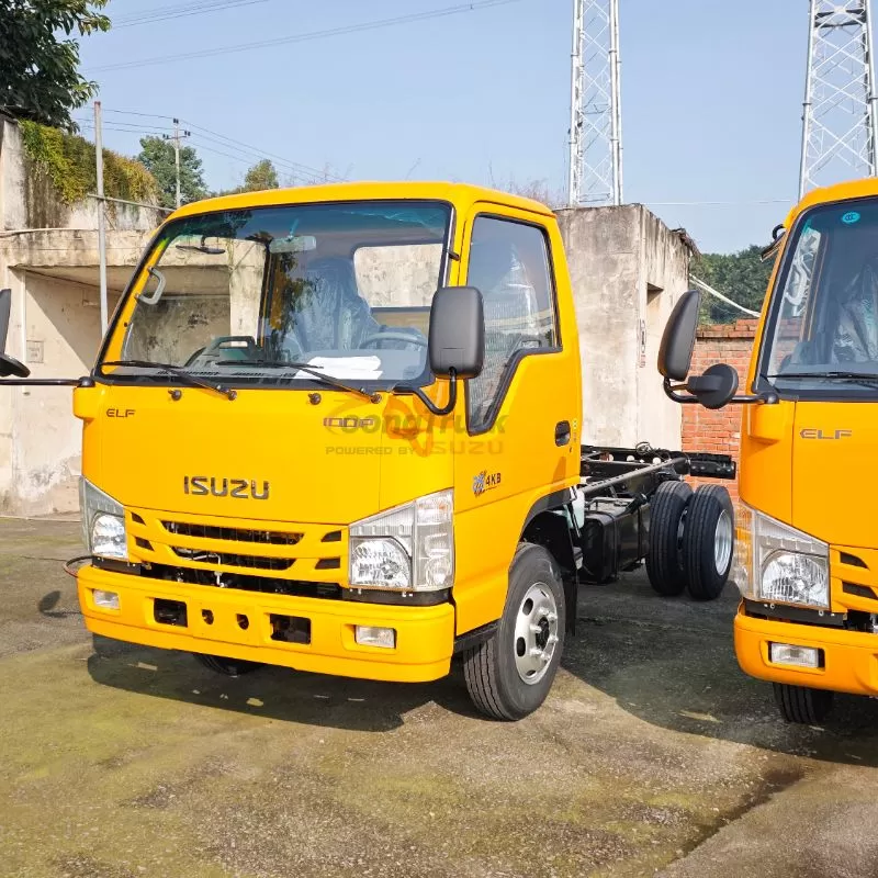 100p Nkr 4X2 Diesel Type Chassis Cargo Truck Chassis for Isuzu
