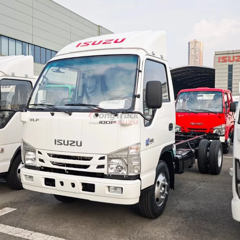 High-Quality Isuzu 100p 130HP 3.6m One Row Truck Chassis