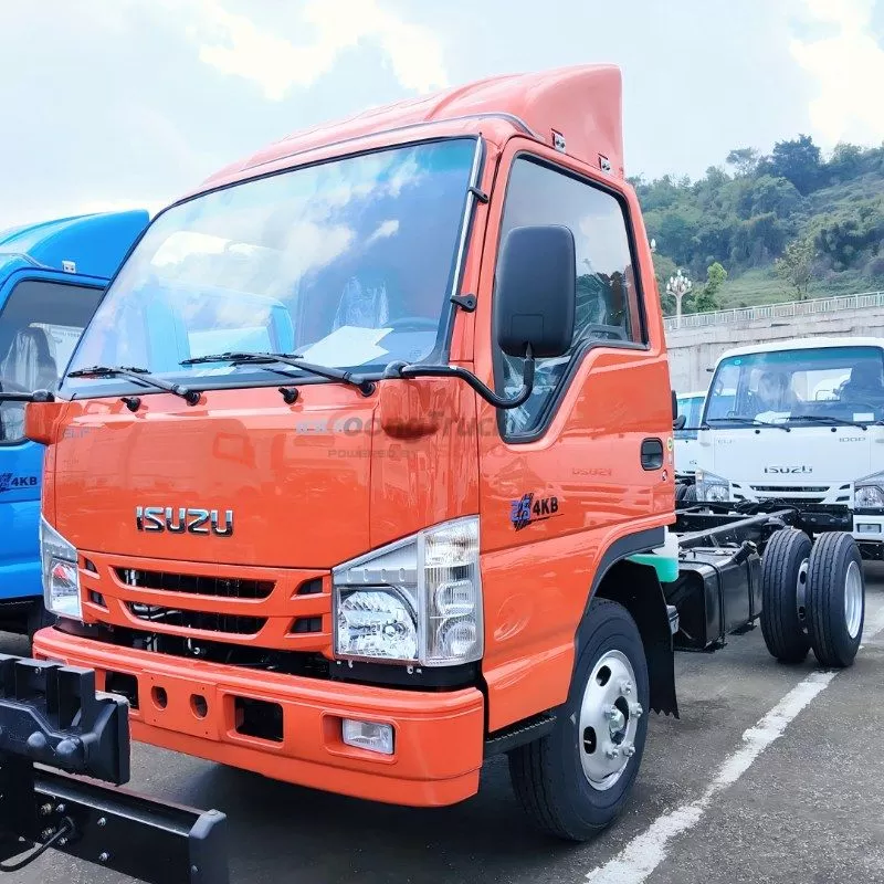 Best Selling Euro 6 Isuzu NHR 100P Diesel 4x2 Single Cab Chassis