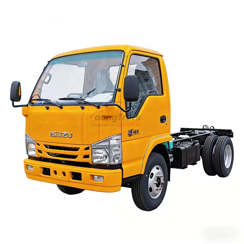 Hot Selling Euro 6 Diesel Isuzu NHR 100P 4x2 Single Cab Chassis Truck