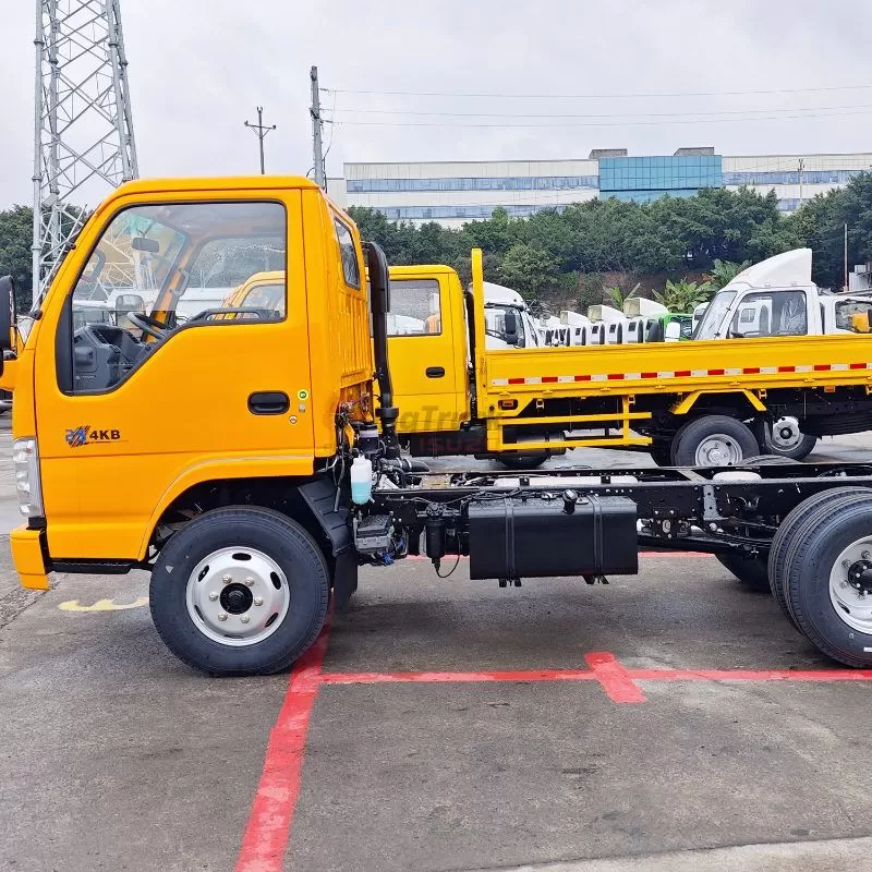 Hot Selling Euro 6 Diesel Isuzu NHR 100P 4x2 Single Cab Chassis Truck